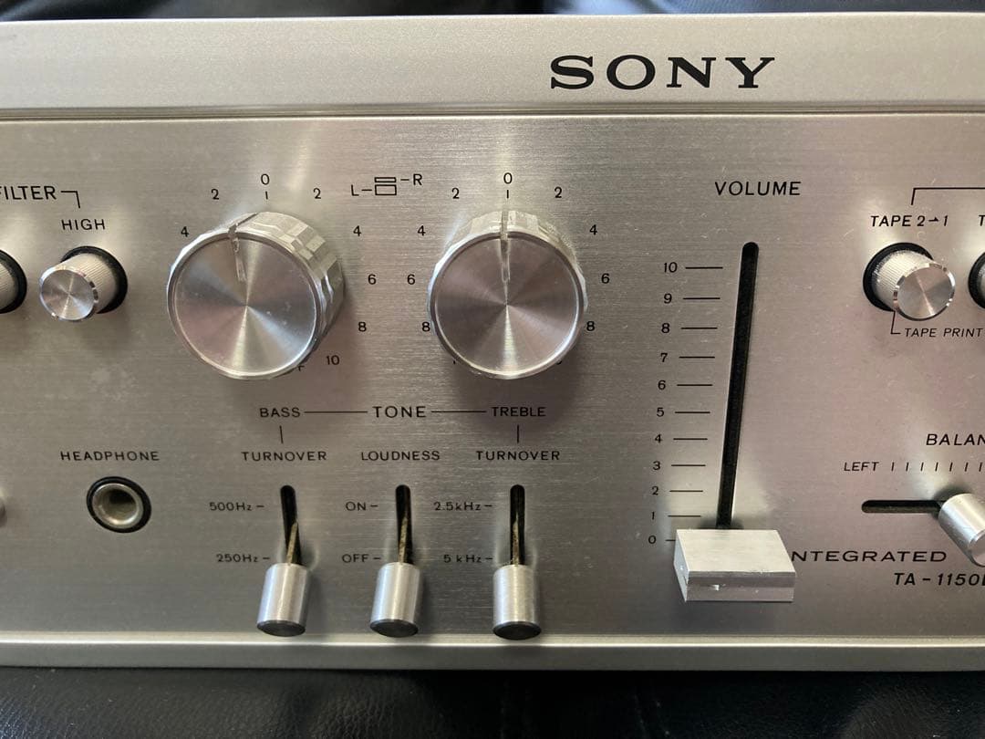 SONY　TA-1150D プリメインアンプ　ソニー