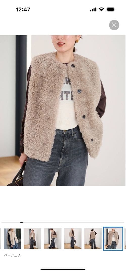 フレームワーク　フェイクファーベスト