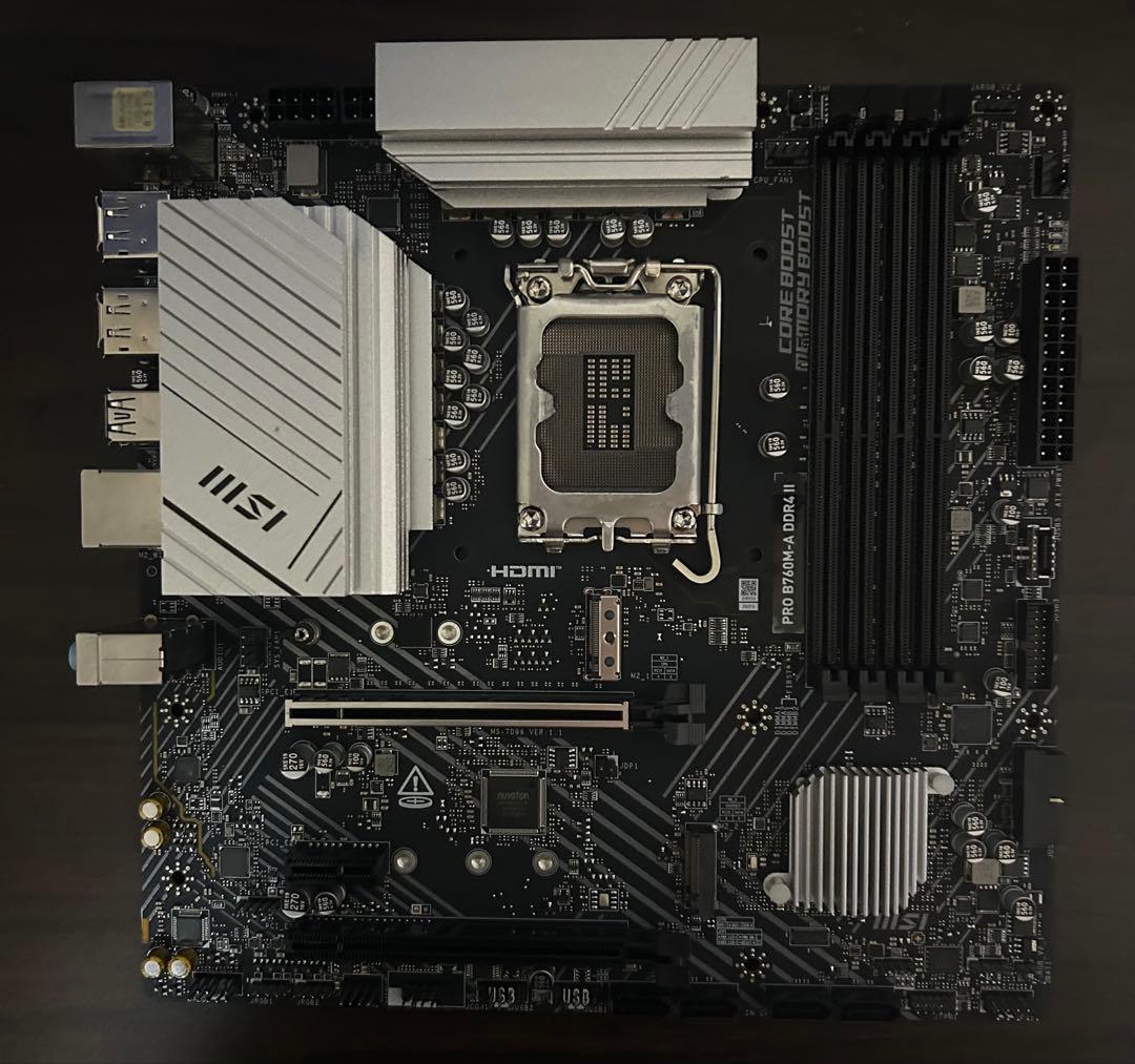 MSI PRO B760M-A DDR4 II 美品