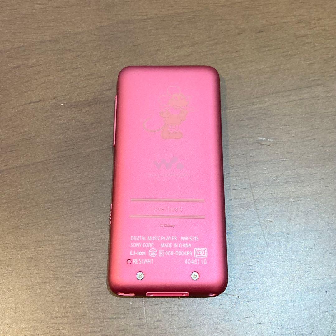 ★レア★ SONYウォークマンNW-S315 16GBミッキーデザイン