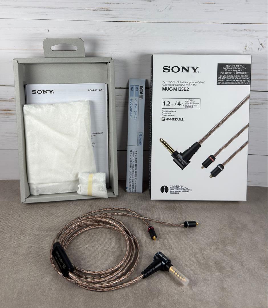 ★使用②回★SONY IER-Z1R ➕ MUC-M12SB2