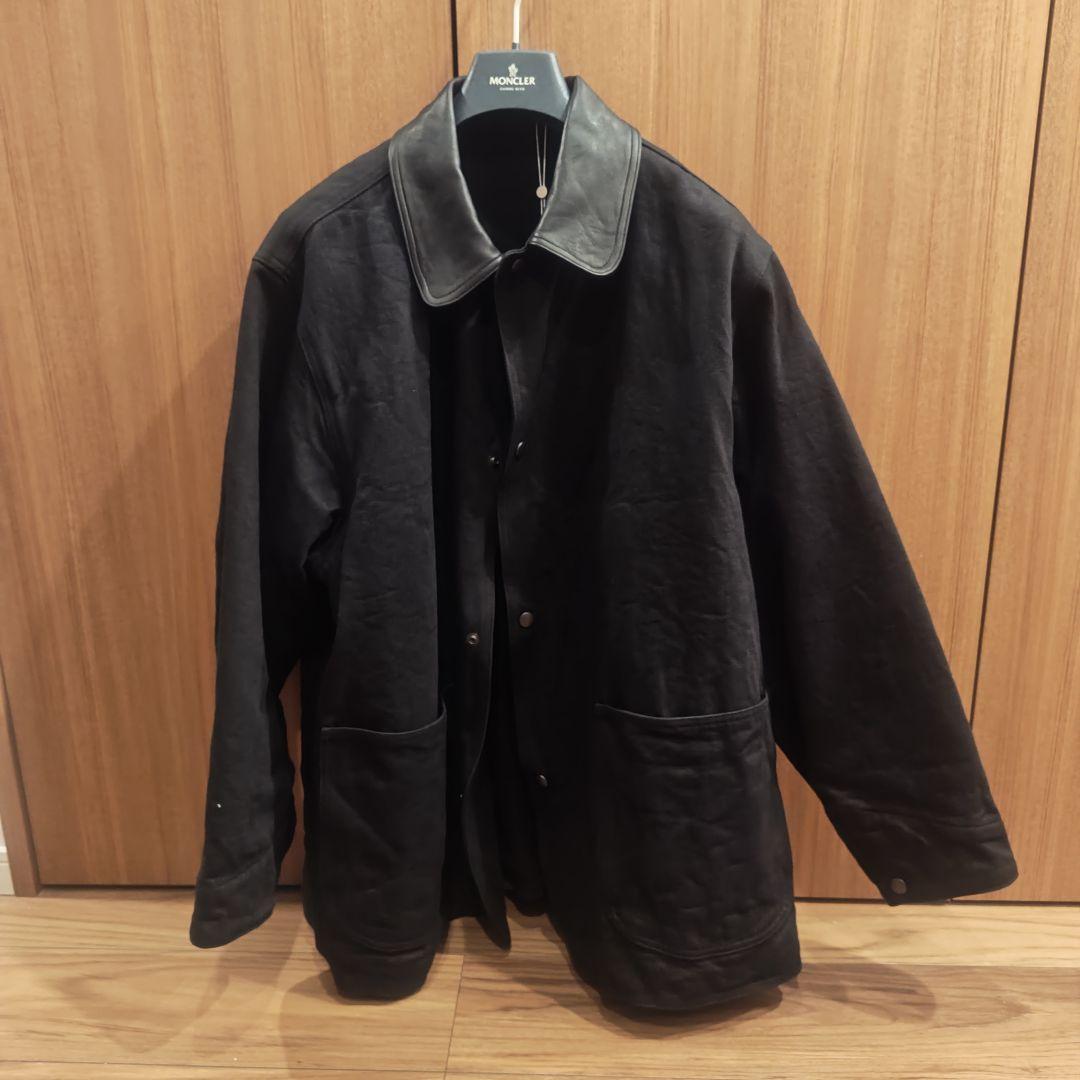 ジャケット・アウター COMOLI 25AW DENIM LEATHER JACKET SIZE2