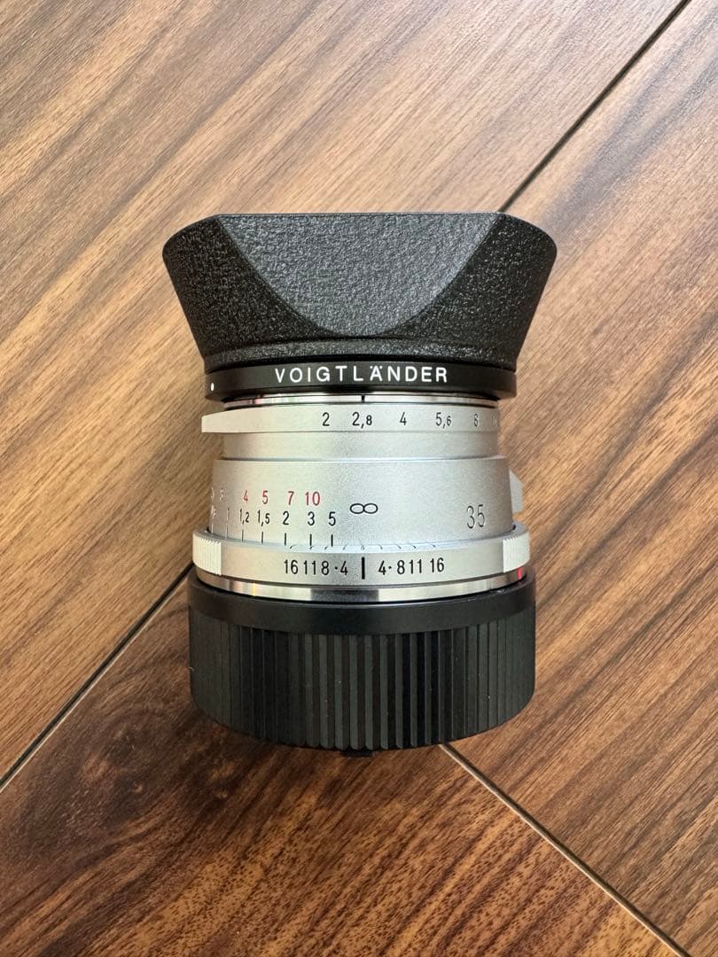 ULTRON Vintage Line 35mm F2 TypeII フード付き