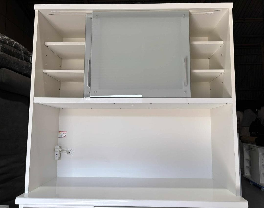 K MATSUDA 松田家具キッチンボード、食器棚、幅117cm Used