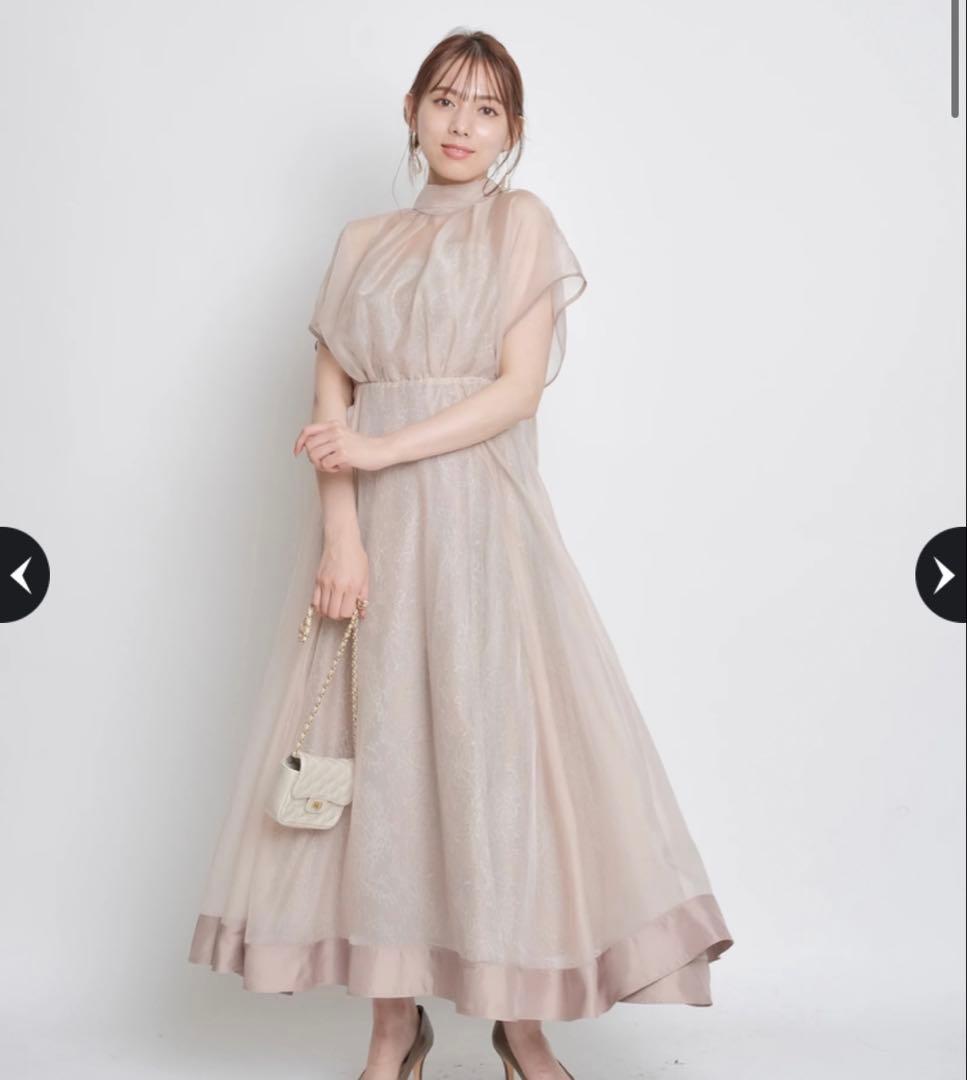 【値下げ】Mystrada エアリーフレアドレス 結婚式 オケージョン