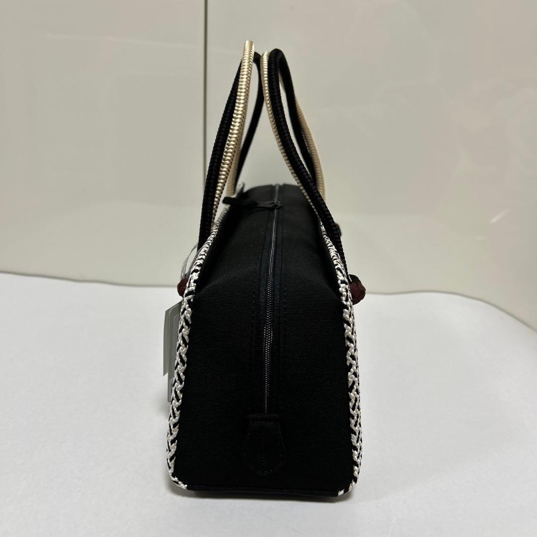 和装バック　利休バッグ　横長の型　小田巻付き　バッグ　組織り　衿秀　和想庵