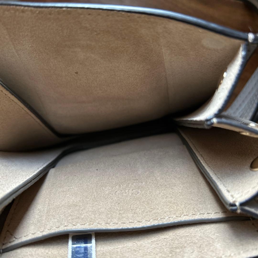 Chloé クロエ　faye フェイ　ショルダーバッグ　グレー