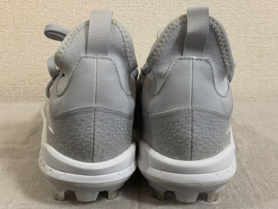 【日本未発売】 adidas 海外モデル スパイク グレー 27cm ④