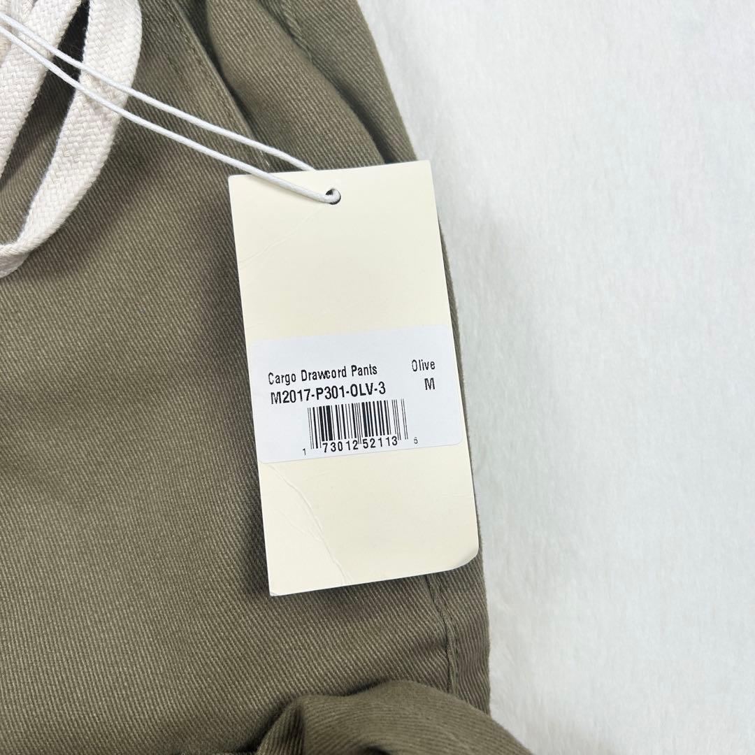 b1494✨新品タグ付✨【mnml】カーゴパンツ　ジョガーパンツ　Olive　M