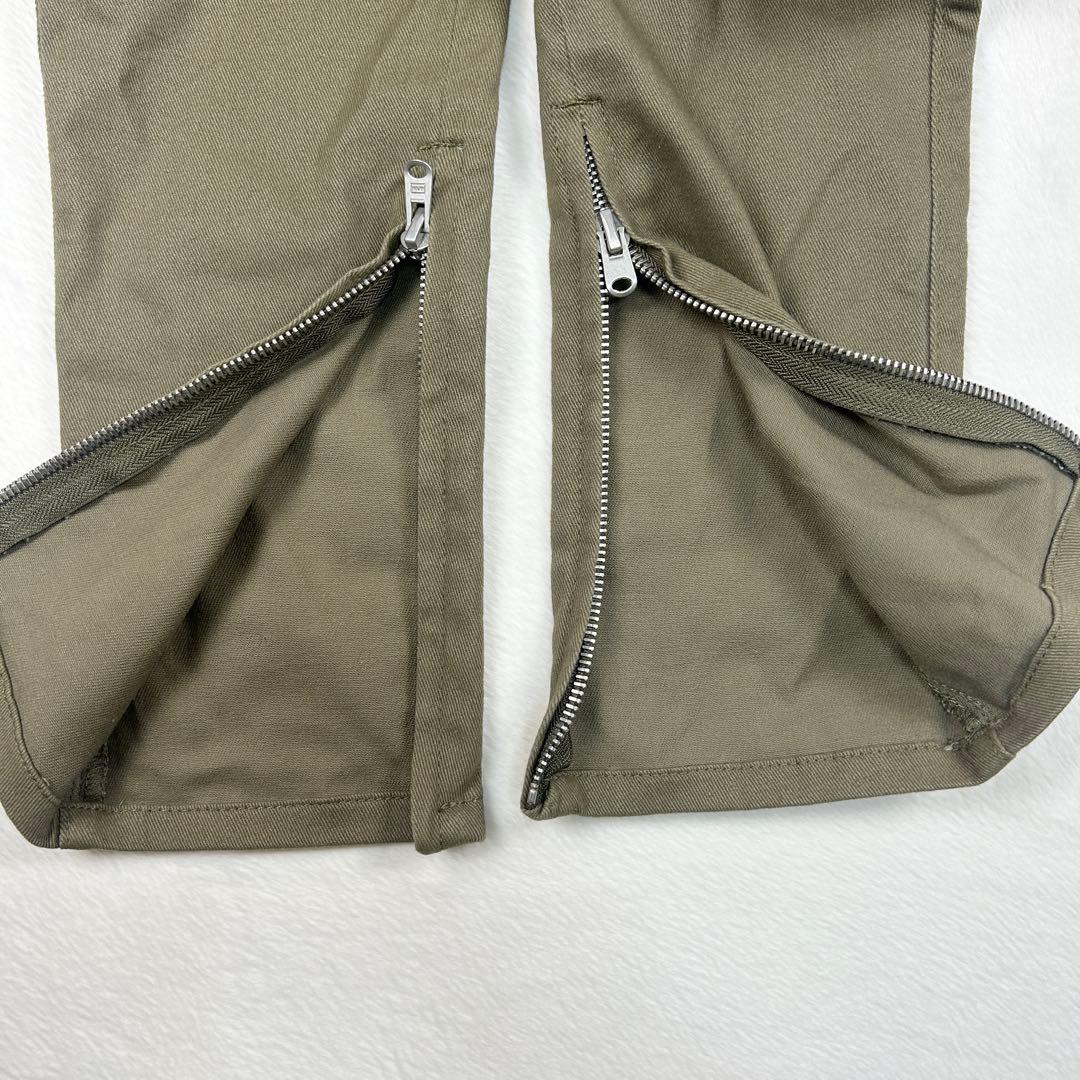 b1494✨新品タグ付✨【mnml】カーゴパンツ　ジョガーパンツ　Olive　M