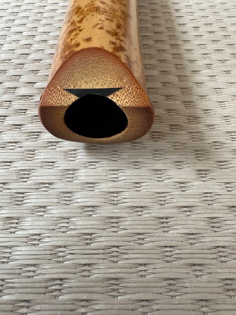 尺八　琴古流　容山銘　7寸管（6孔あり）