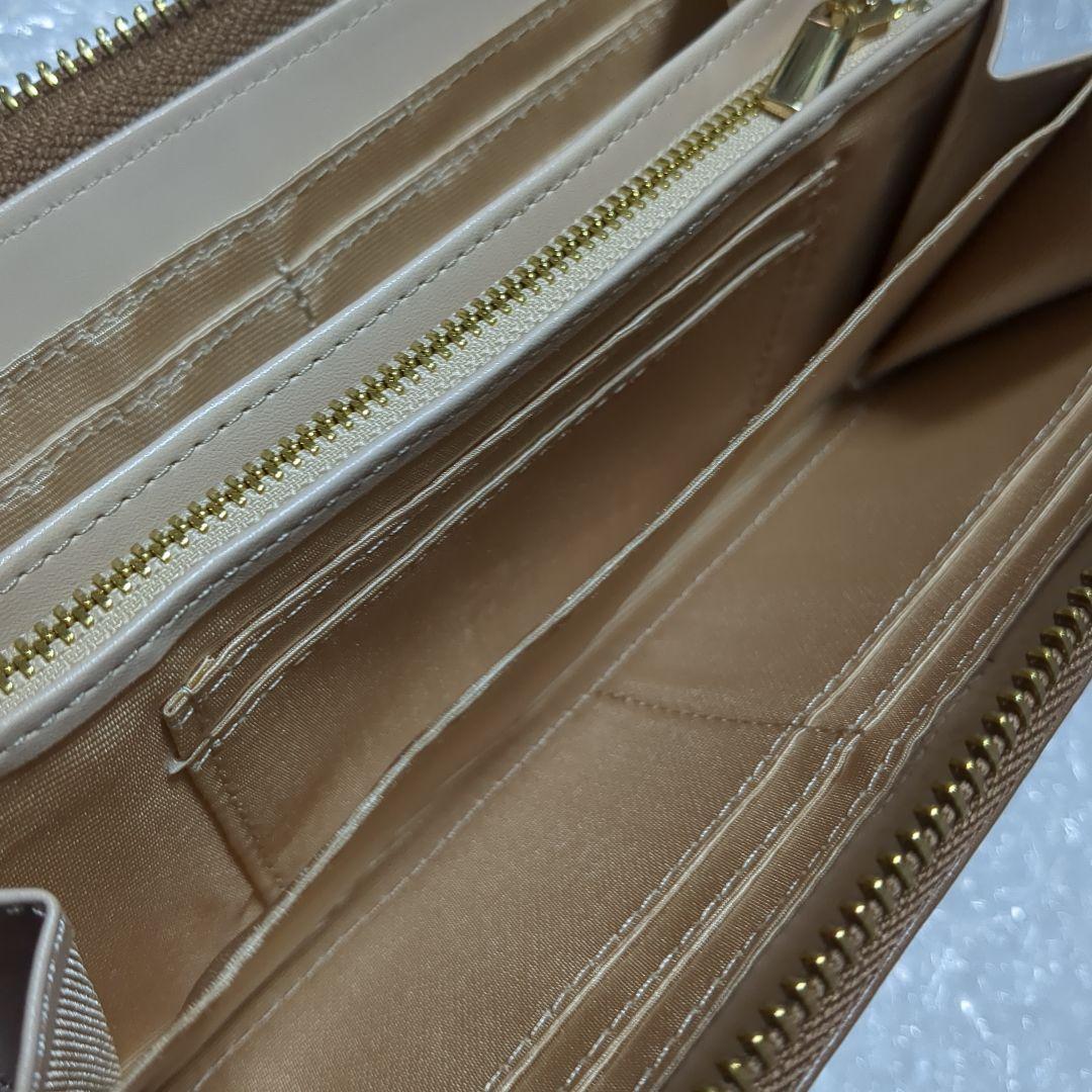 猫柄 ラウンドファスナー長財布 新品未使用 合皮 ポールアンドジョー