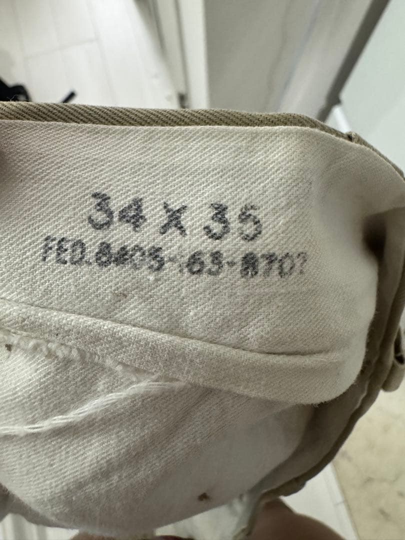 60s US army チノパン