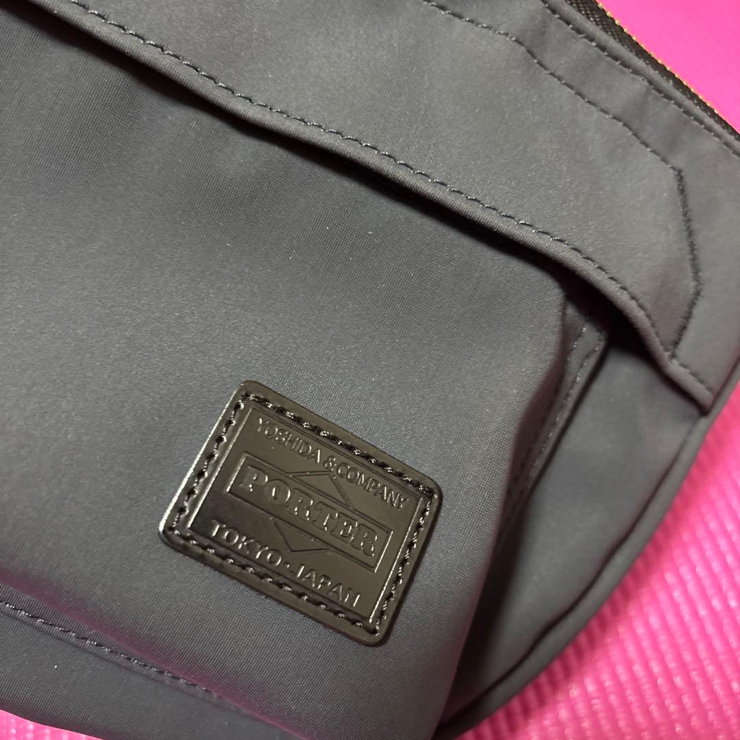 【極美品】PORTER GIRL ボディバッグ ネイビー