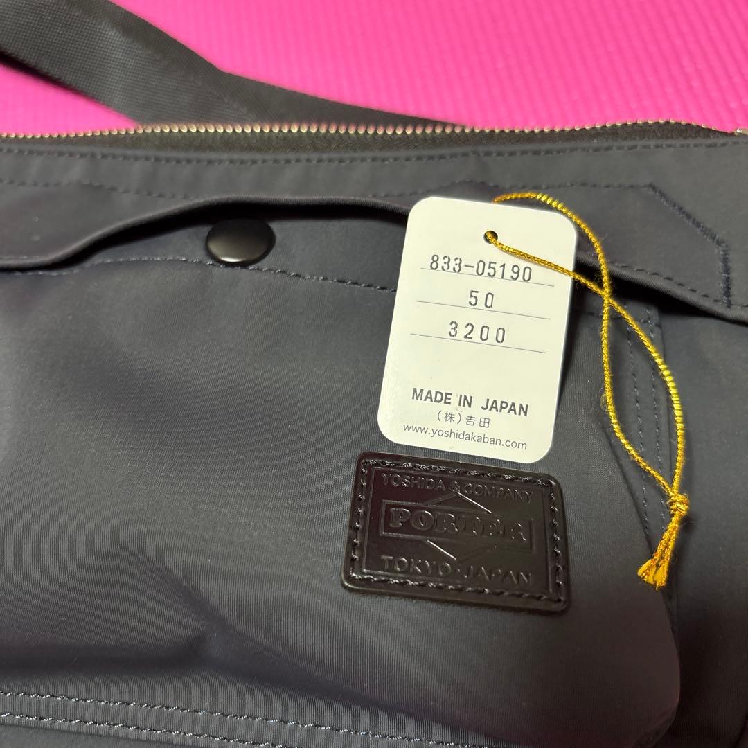 【極美品】PORTER GIRL ボディバッグ ネイビー