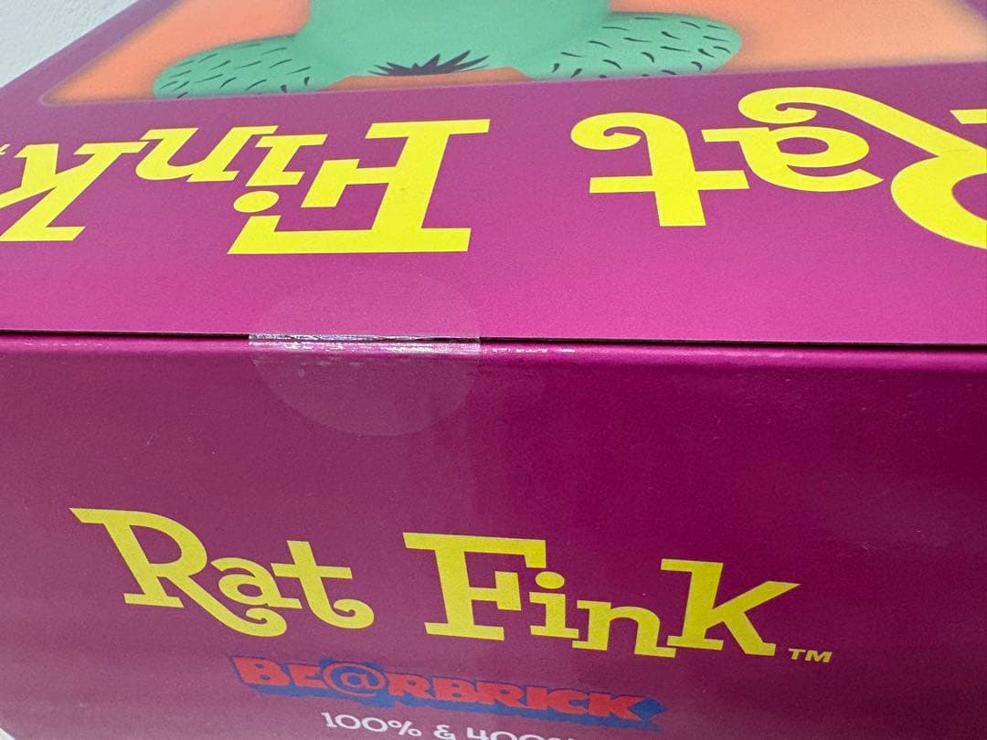 最終値下げ未開封Bearbrick Rat Fink 100% & 400%