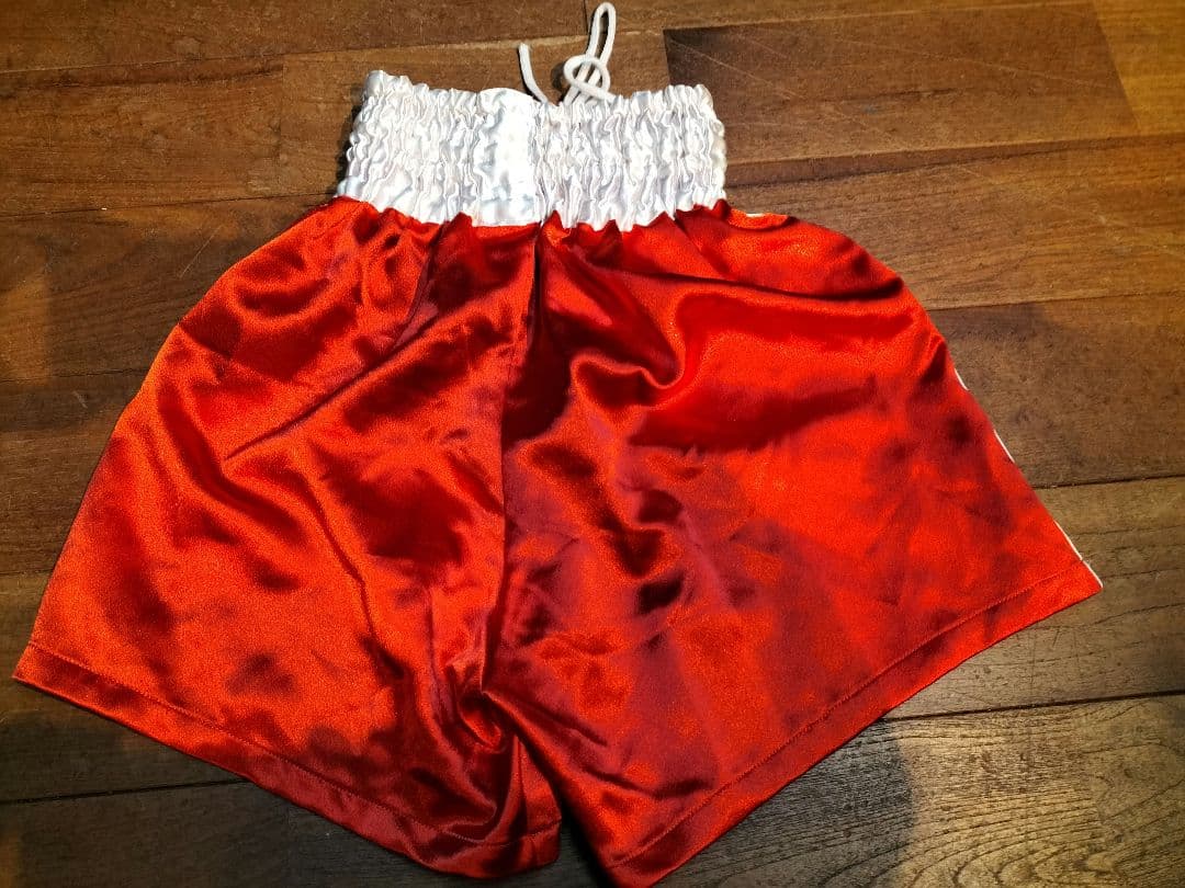 Winning ウイニング ボクシング パンツ 赤　白ライン