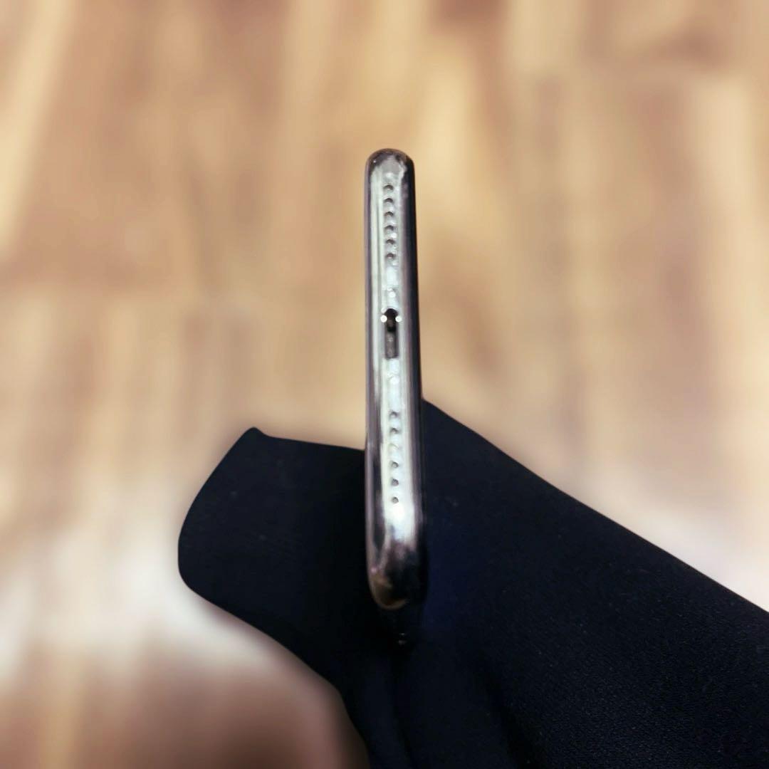 iPhoneX 64GB シルバー simフリー バッテリー容量100%！！