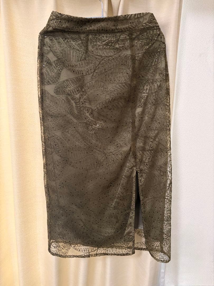 LEJAスパンコール刺繍ビジューボタンフレアスリーブセットアップドレスワンピース