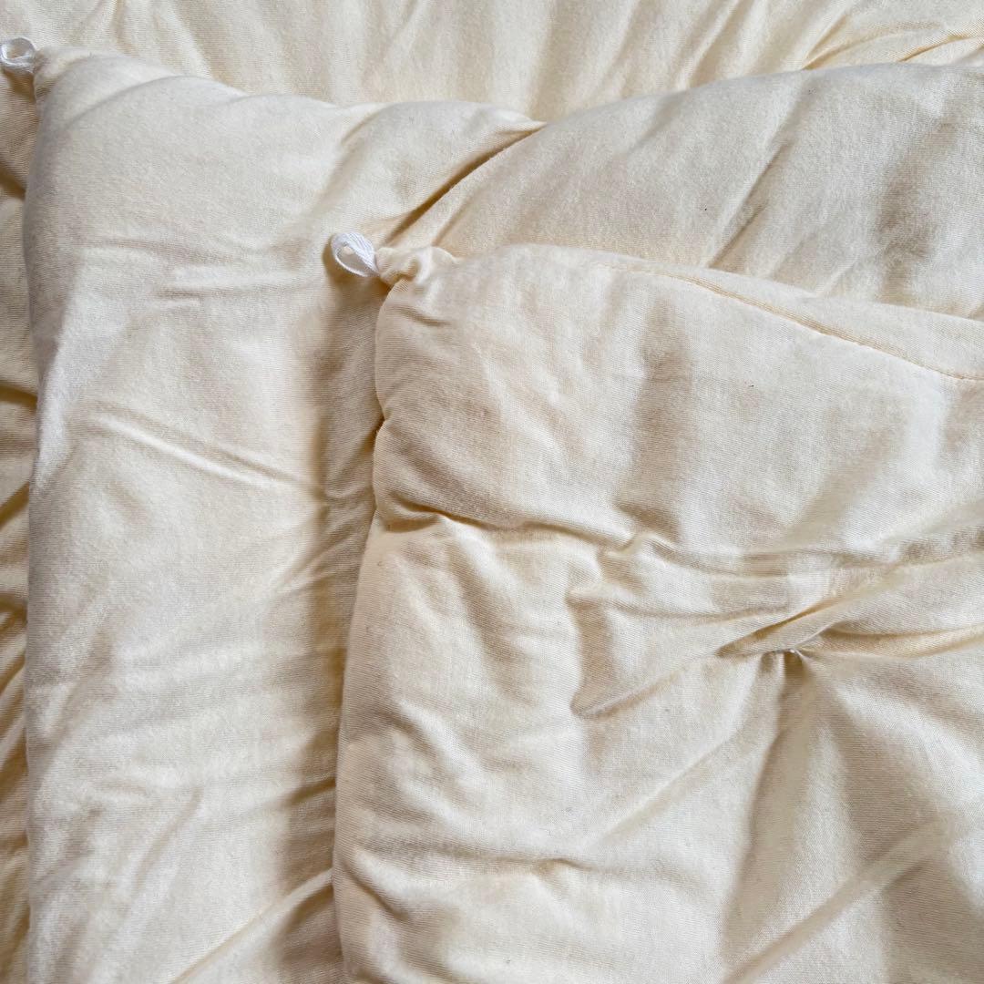 【シルク真綿布団】掛け布団 シングル 1.5kg 天然素材 河村ふとん店購入