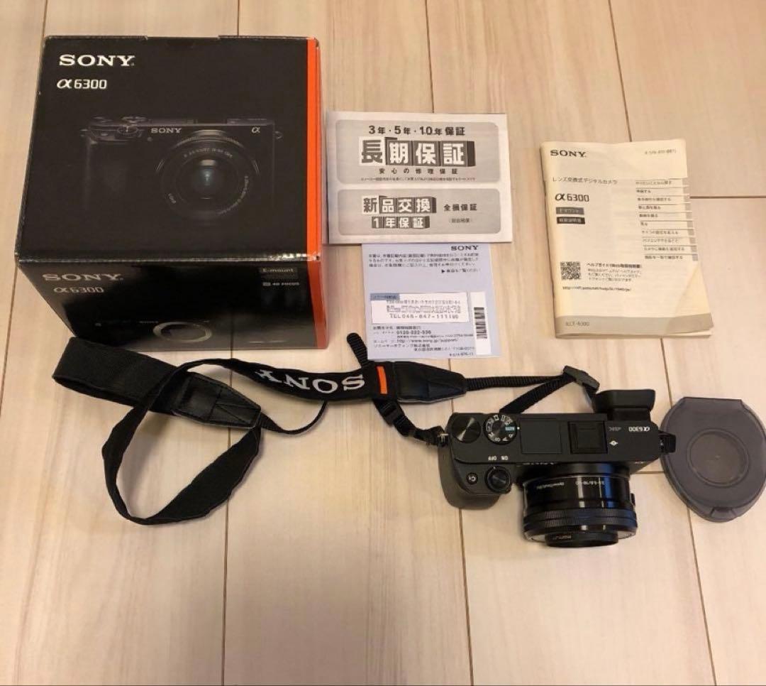 SONY α6300 パワーズームレンズキット　ミラーレス一眼