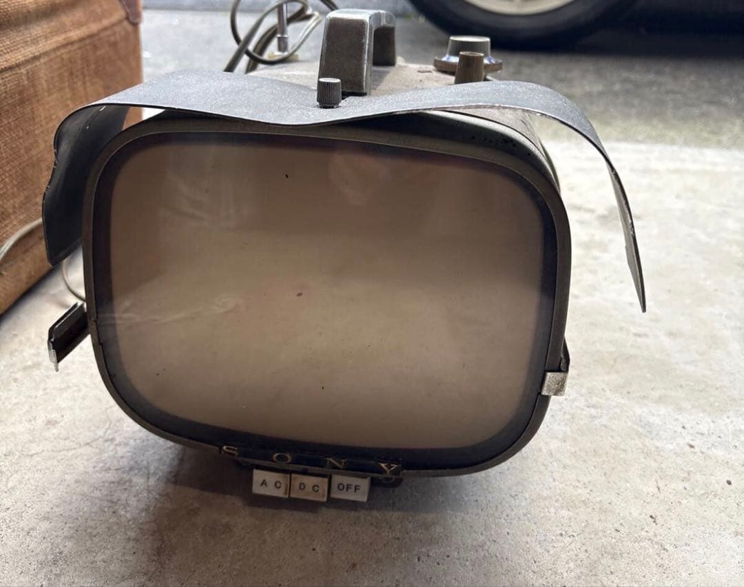 SONY◆ソニー製 世界初のトランジスタテレビ SONY 8-301型