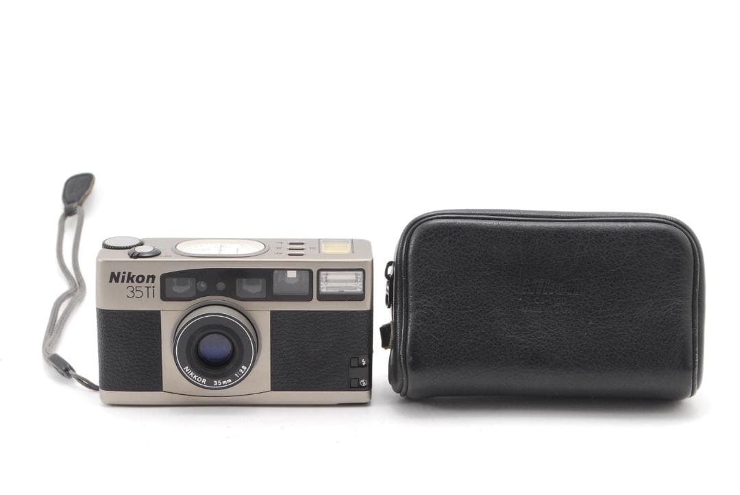 【動作OK】Nikon 35Ti フィルムカメラ ケース付