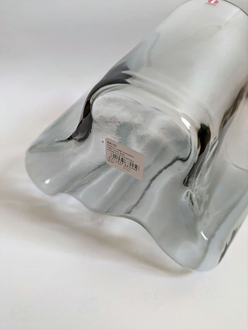 アアルトベース 140 mm、クリア - ダークグレー、1000個限定　木型　②