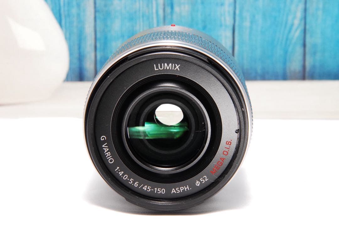 LUMIX 望遠レンズ　45-150mm パナソニック　元箱付き レンズフード付