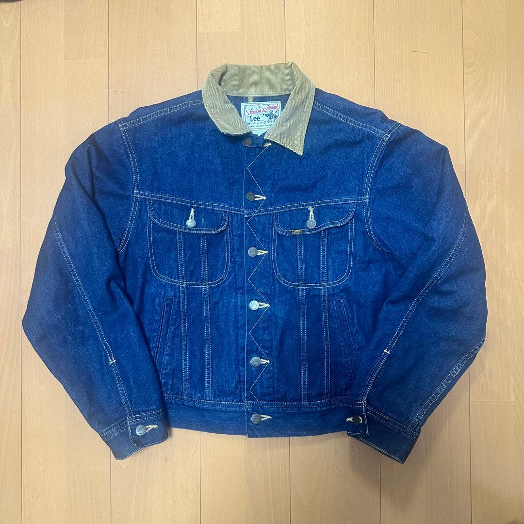 【激レア】Lee ストームライダー デニムジャケット 濃紺 0434