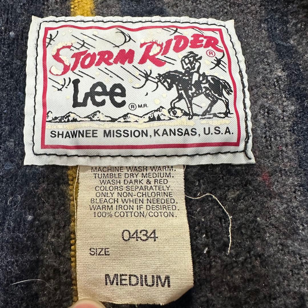 【激レア】Lee ストームライダー デニムジャケット 濃紺 0434