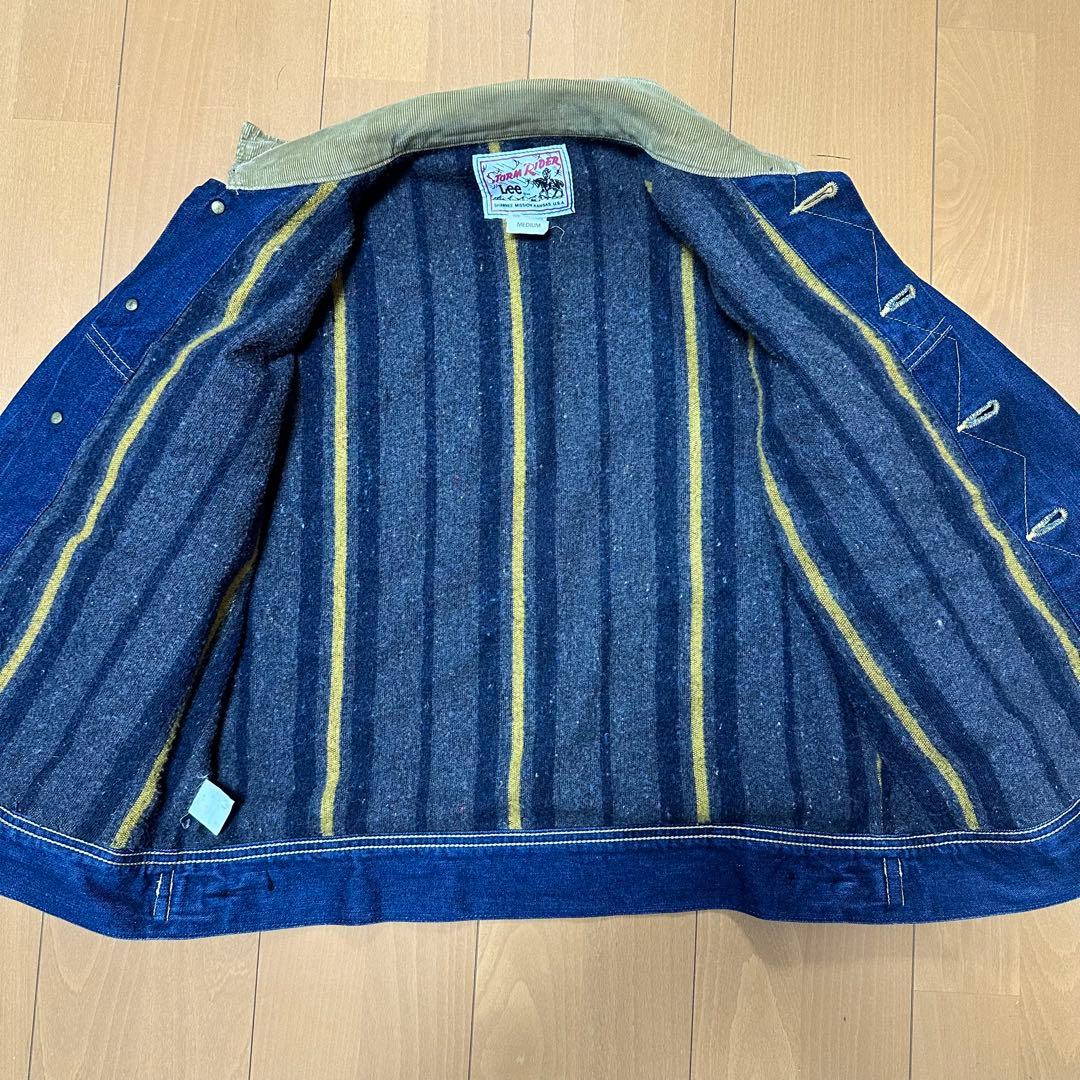 【激レア】Lee ストームライダー デニムジャケット 濃紺 0434