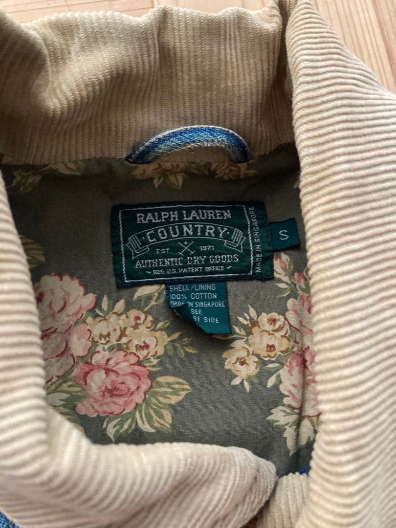 Ralph Lauren ラルフ ポロカン S カバーオール デニムジャケット