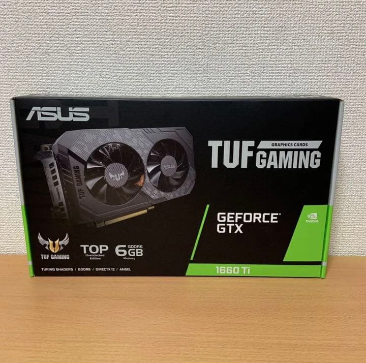 グラフィックボード・グラボ・ビデオカード GTX1660Ti EVO ASUS