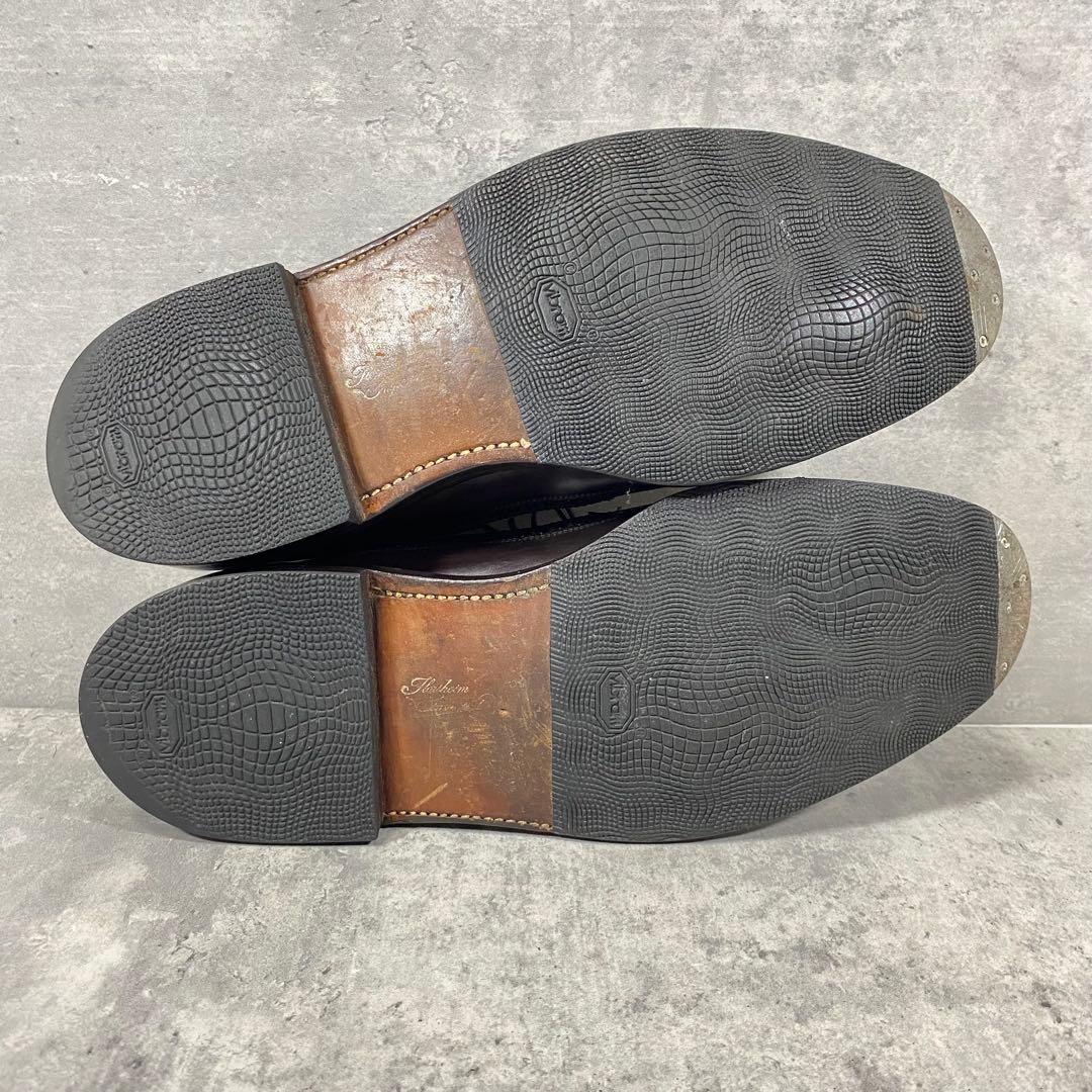 【70s】フローシャイム インペリアル コードバン ウイングチップ 27.5