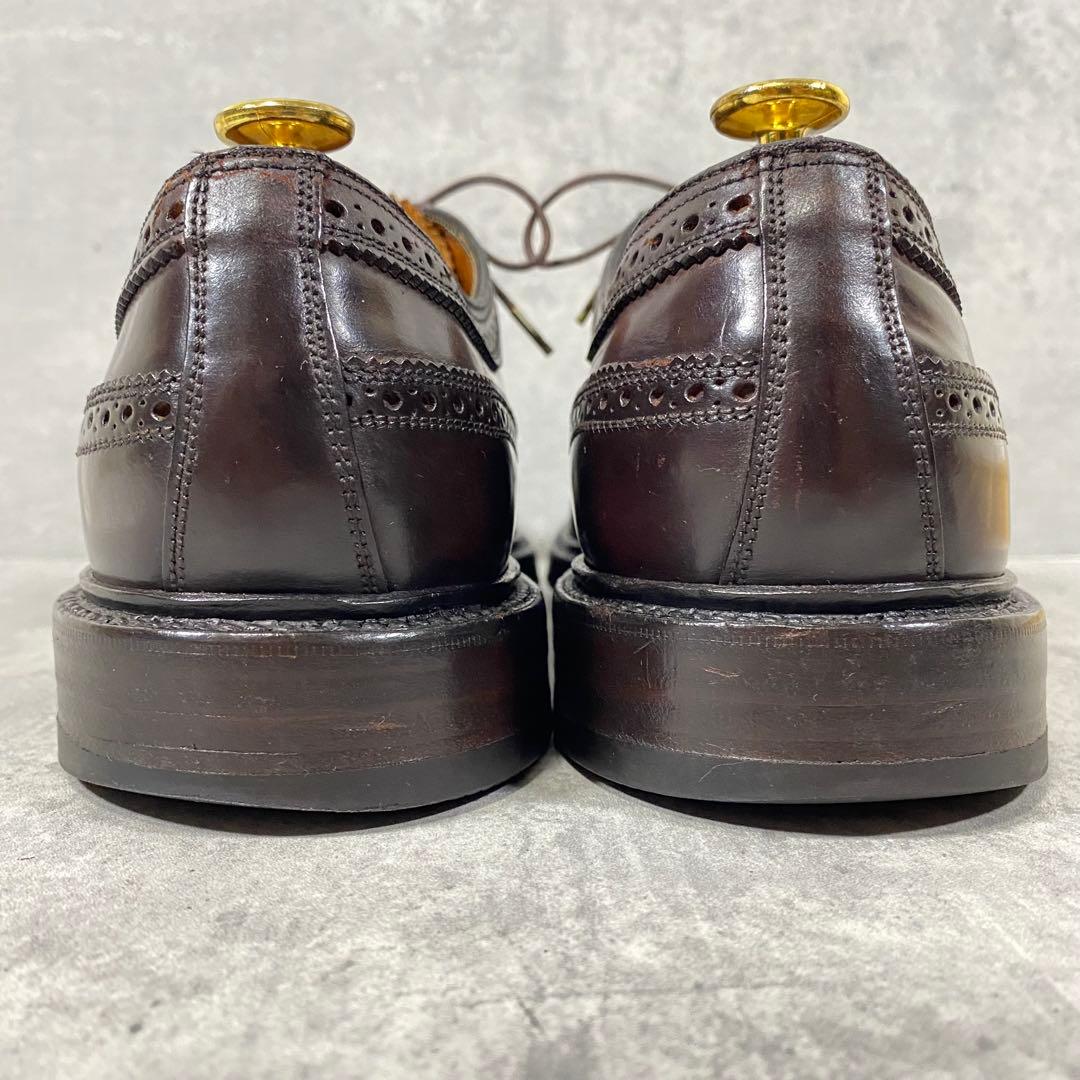 【70s】フローシャイム インペリアル コードバン ウイングチップ 27.5