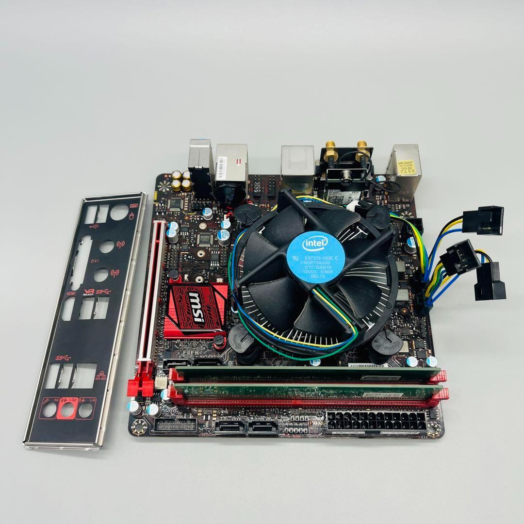 MSI Intel マザーボードセット　Intel Celeron G3930