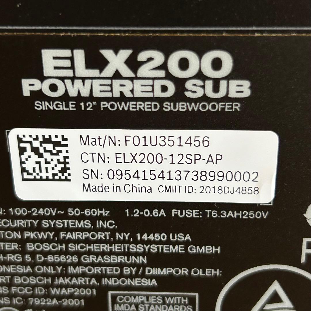 Electro-Voice ELX200-12SP パワードサブウーファー