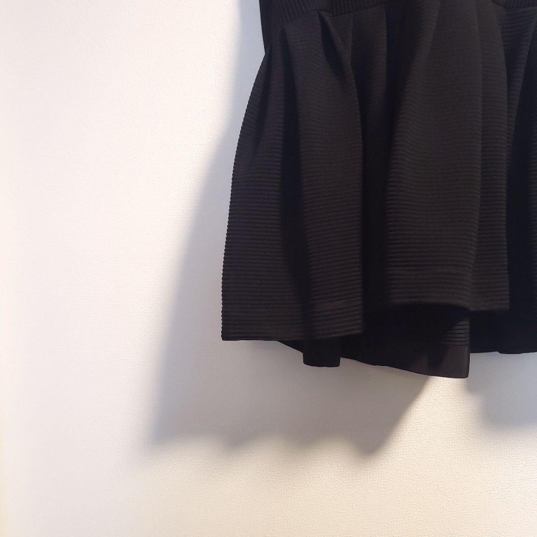 美品 完売 LE PHIL ワイドリブジャージトップ ルフィル トップス