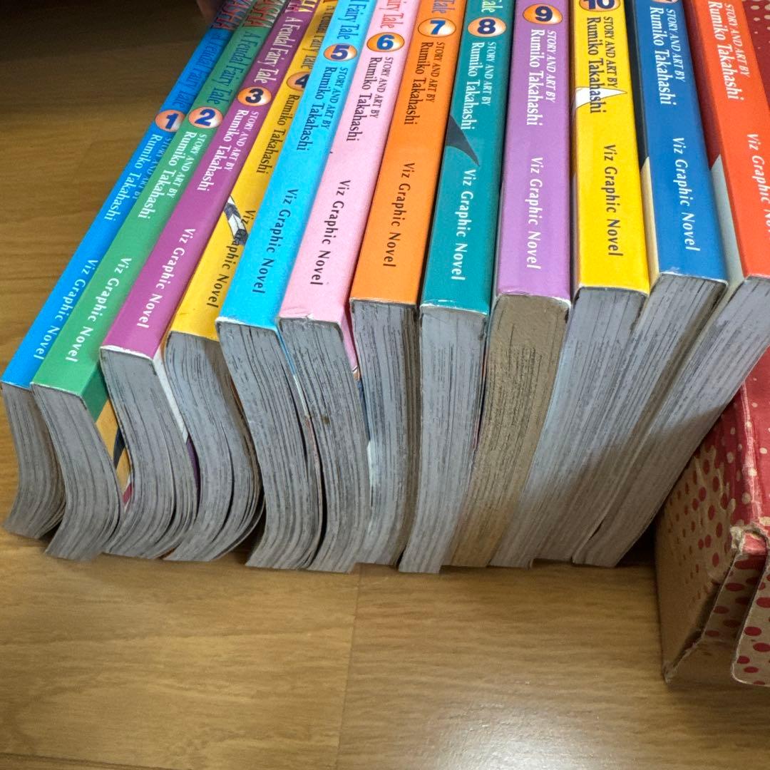 犬夜叉1-12巻　英語版　古本　洋書