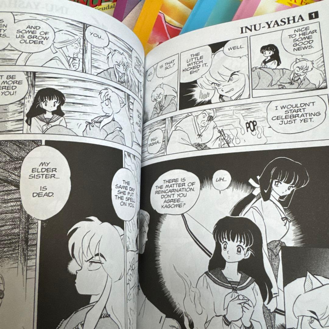 犬夜叉1-12巻　英語版　古本　洋書