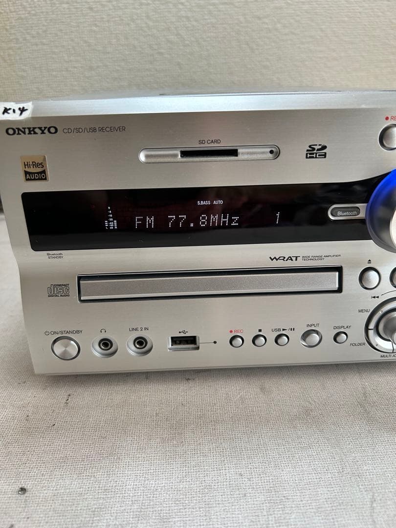 K14 整備ONKYO NFR-7TX ハイレゾCD/SD/USB レシーバー