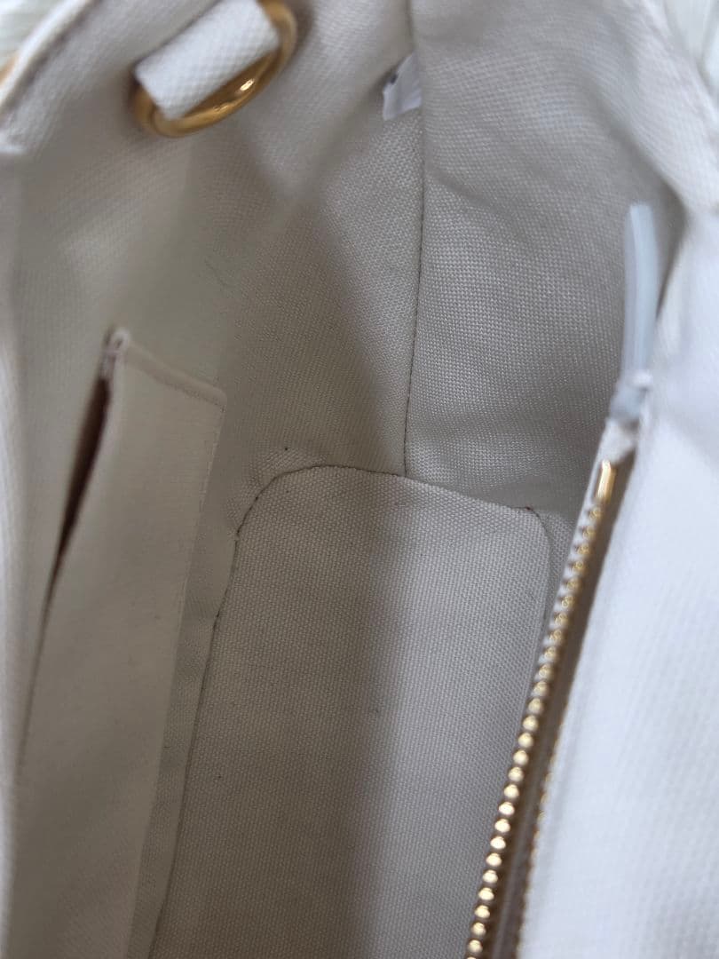 PRADA フリンジラフィア　かごバッグ