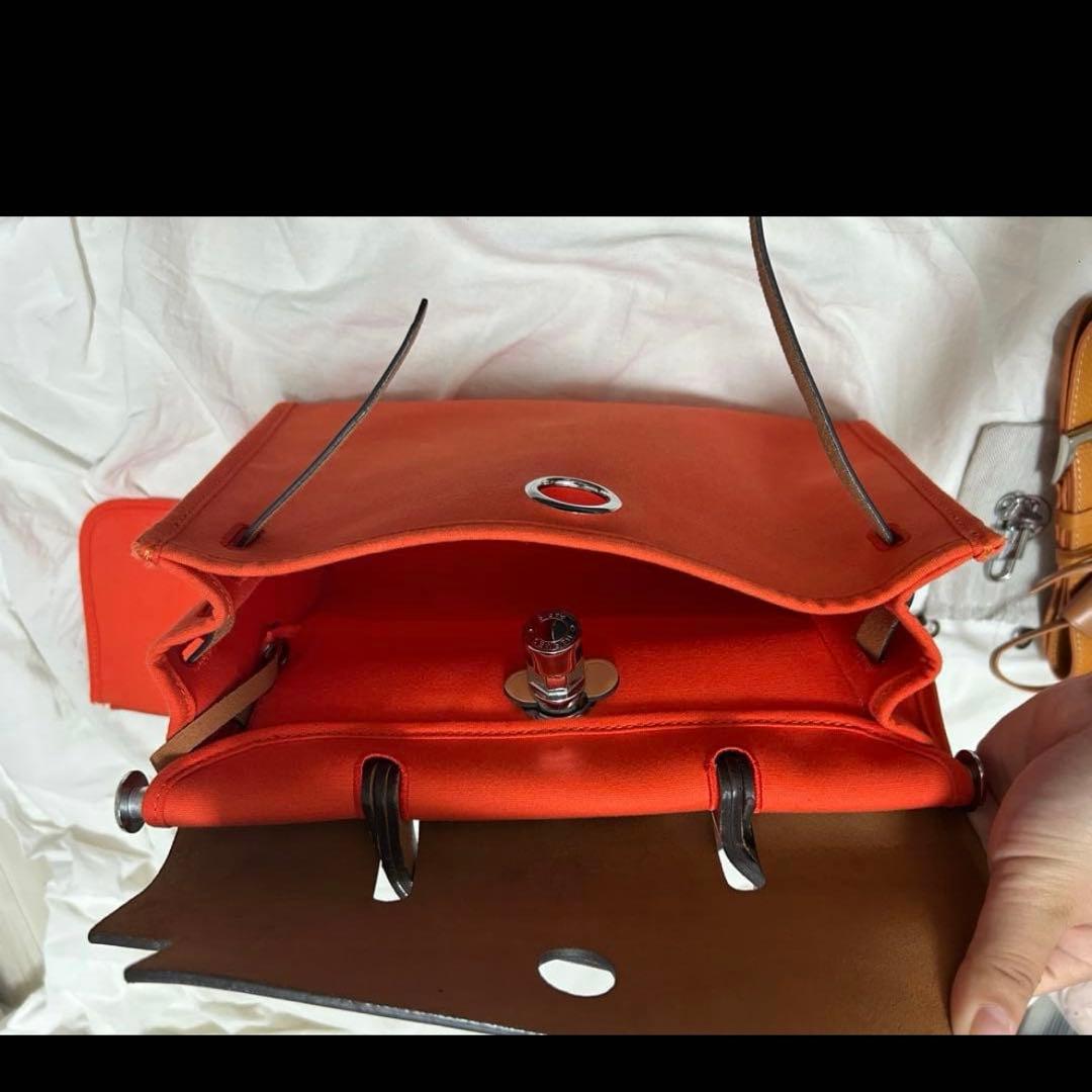 値下げ可能　新品未使用　HERMES オレンジ　ショルダー　バッグ