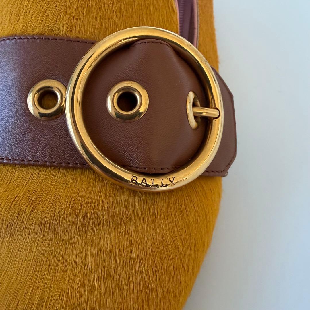 BALLY バリー ハラコ ローファー LOTTIE 39 イエロー　美品