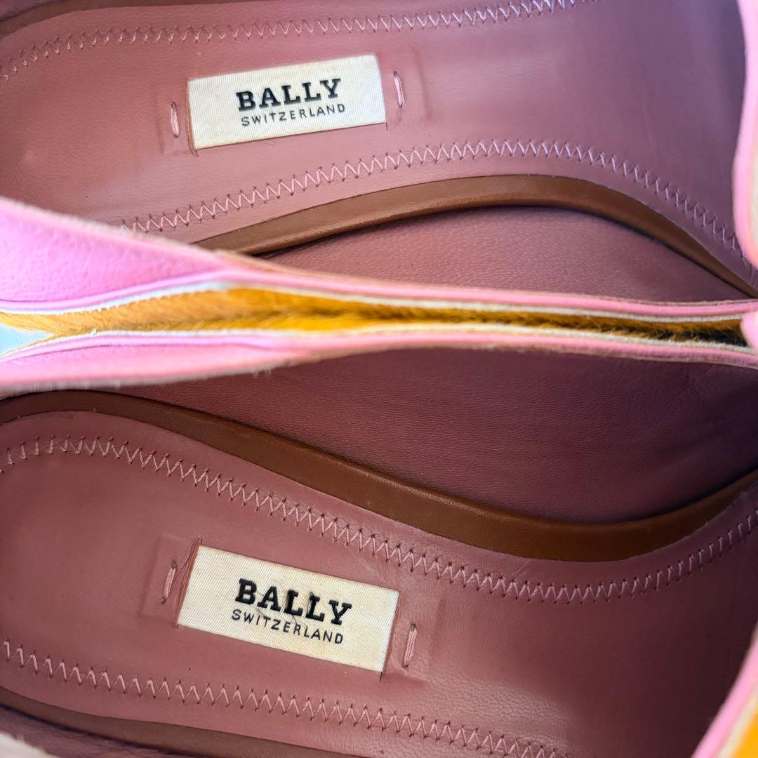 BALLY バリー ハラコ ローファー LOTTIE 39 イエロー　美品