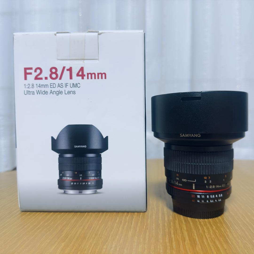 SAMYANG MF14mm F2.8F ニコンF用 フルサイズ対応
