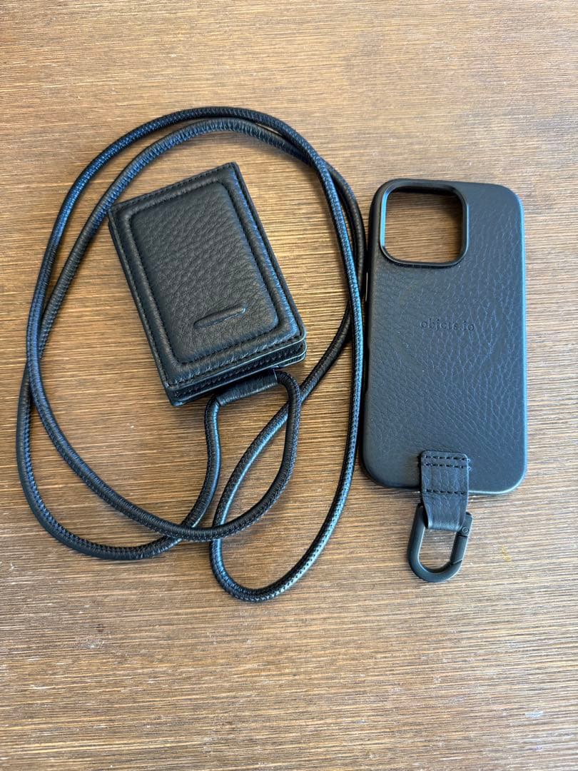 ★限定値下★objcts.io iPhone 16pro ウォレットストラップ