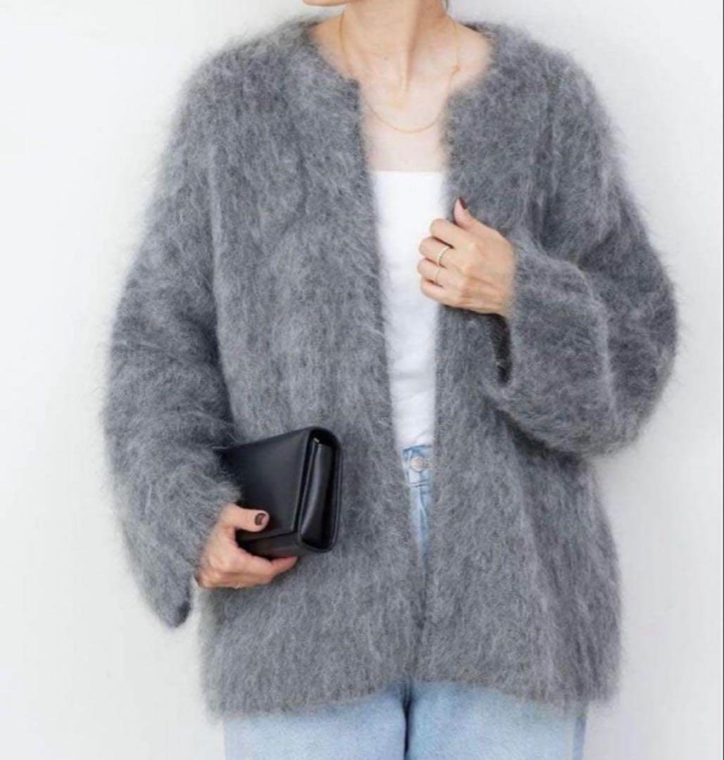 Deuxieme Classe PORTMIX クルーネックカーディガン