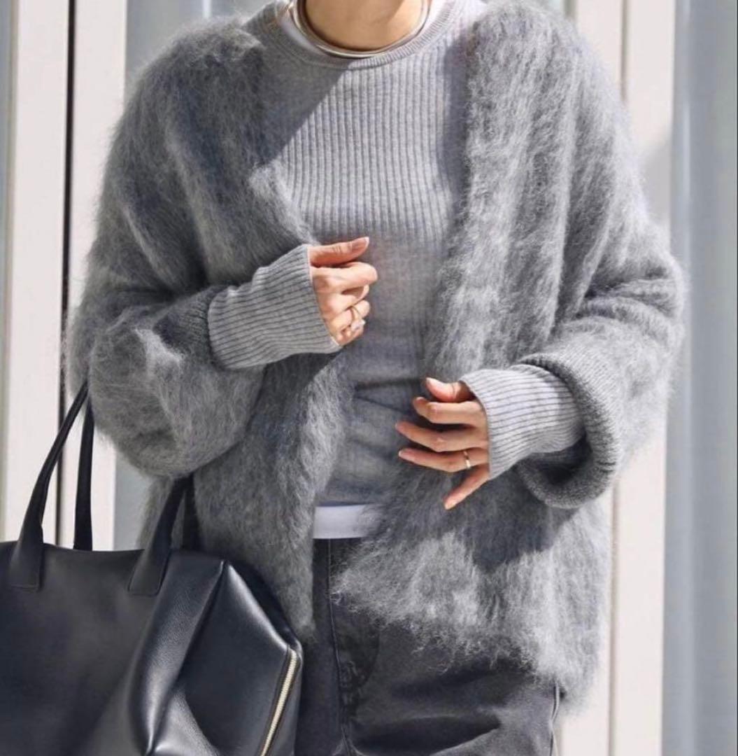 Deuxieme Classe PORTMIX クルーネックカーディガン